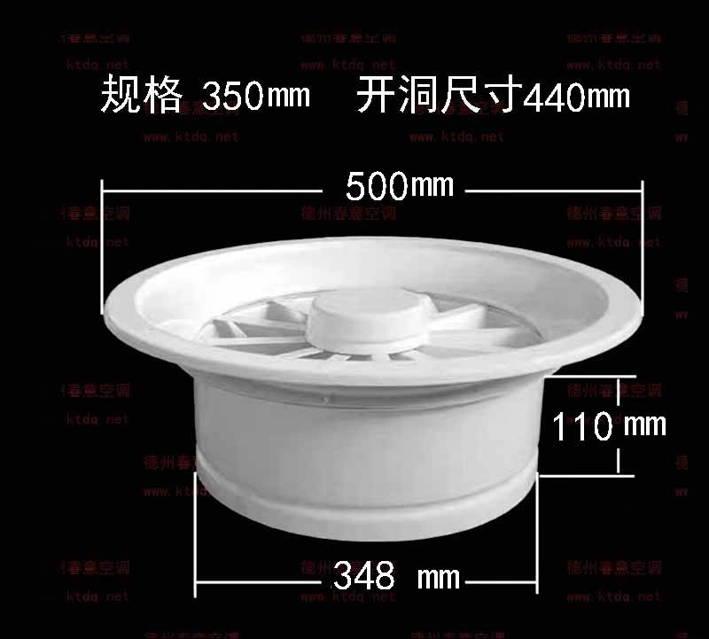 350旋流风口